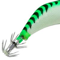 Kit 8 Isca Anzóis De Pesca Artificial Verde Zangarilho 12cm - 3