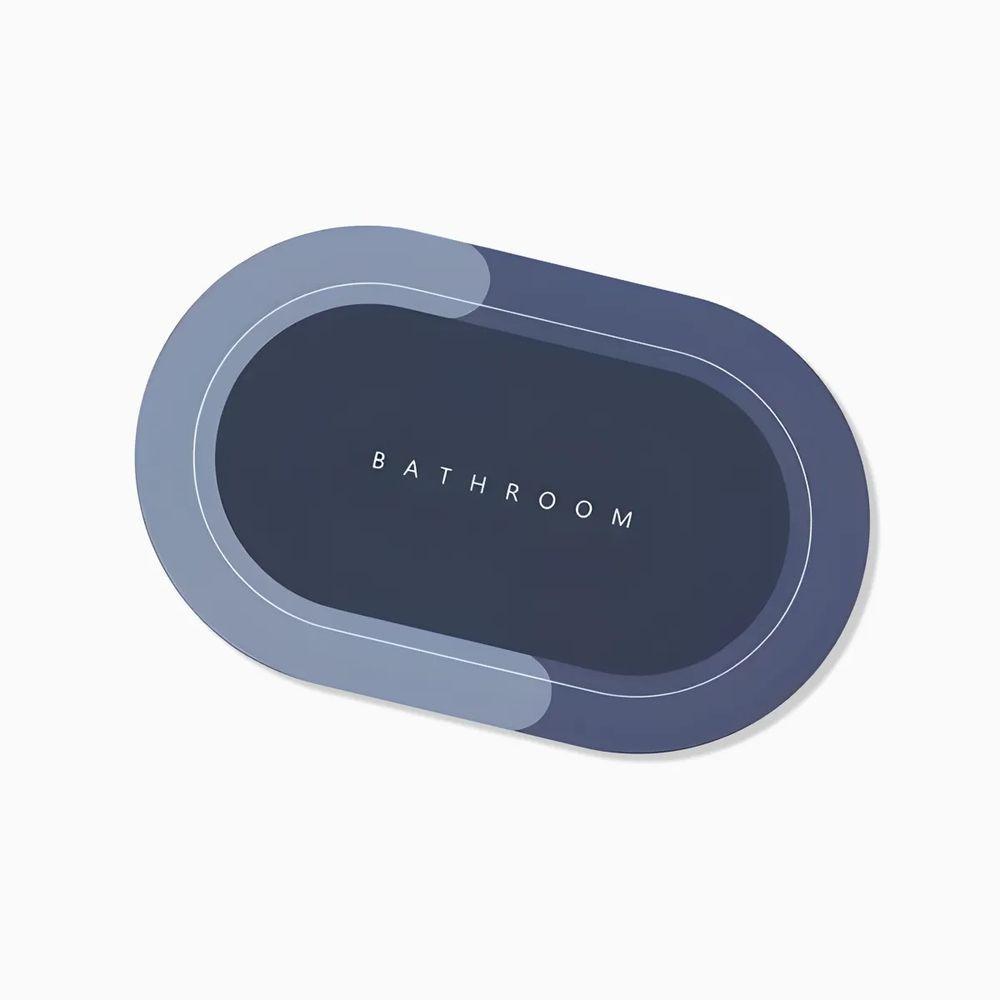 Tapete De Banheiro Super Absorvente Antiderrapante - 1