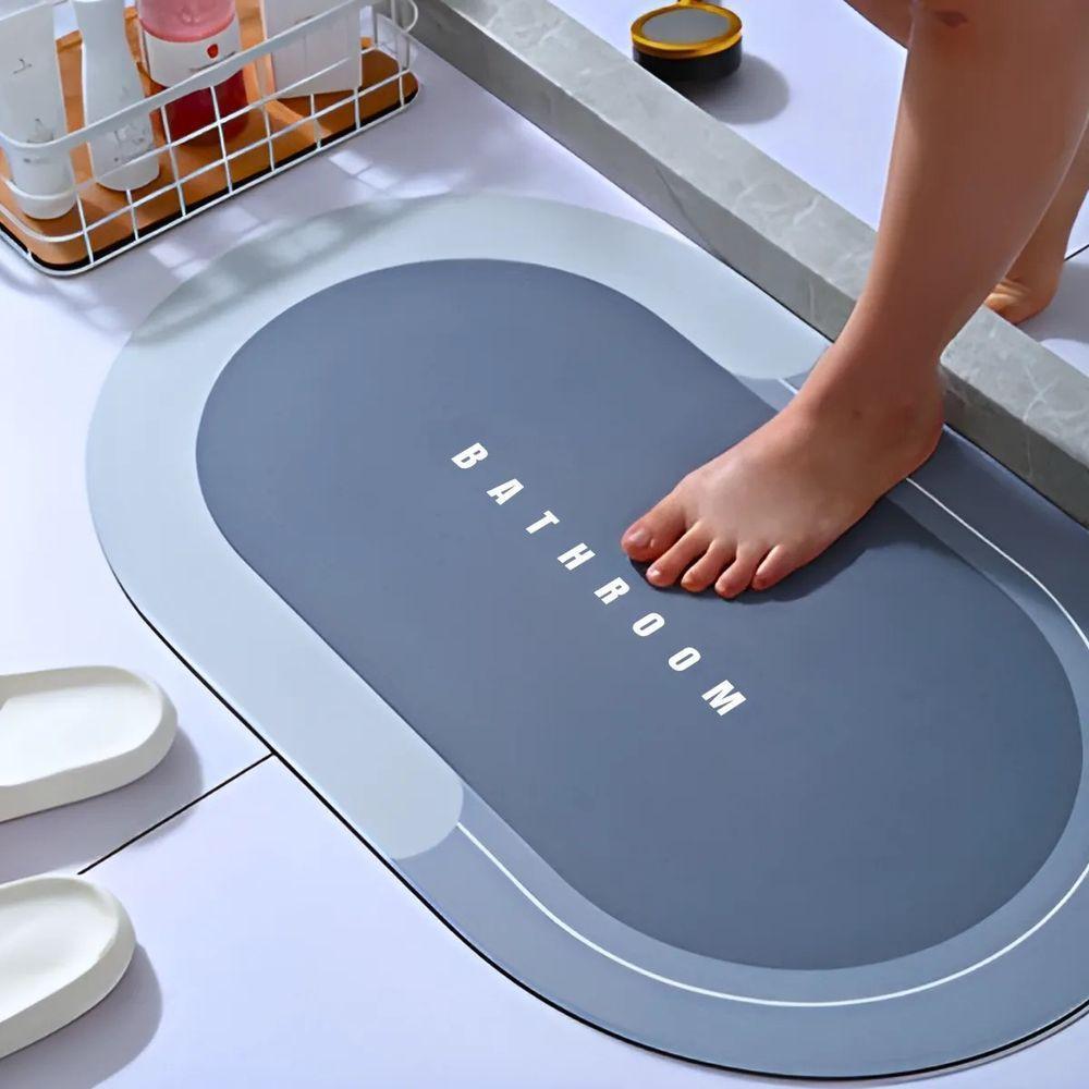 Tapete De Banheiro Super Absorvente Antiderrapante - 7