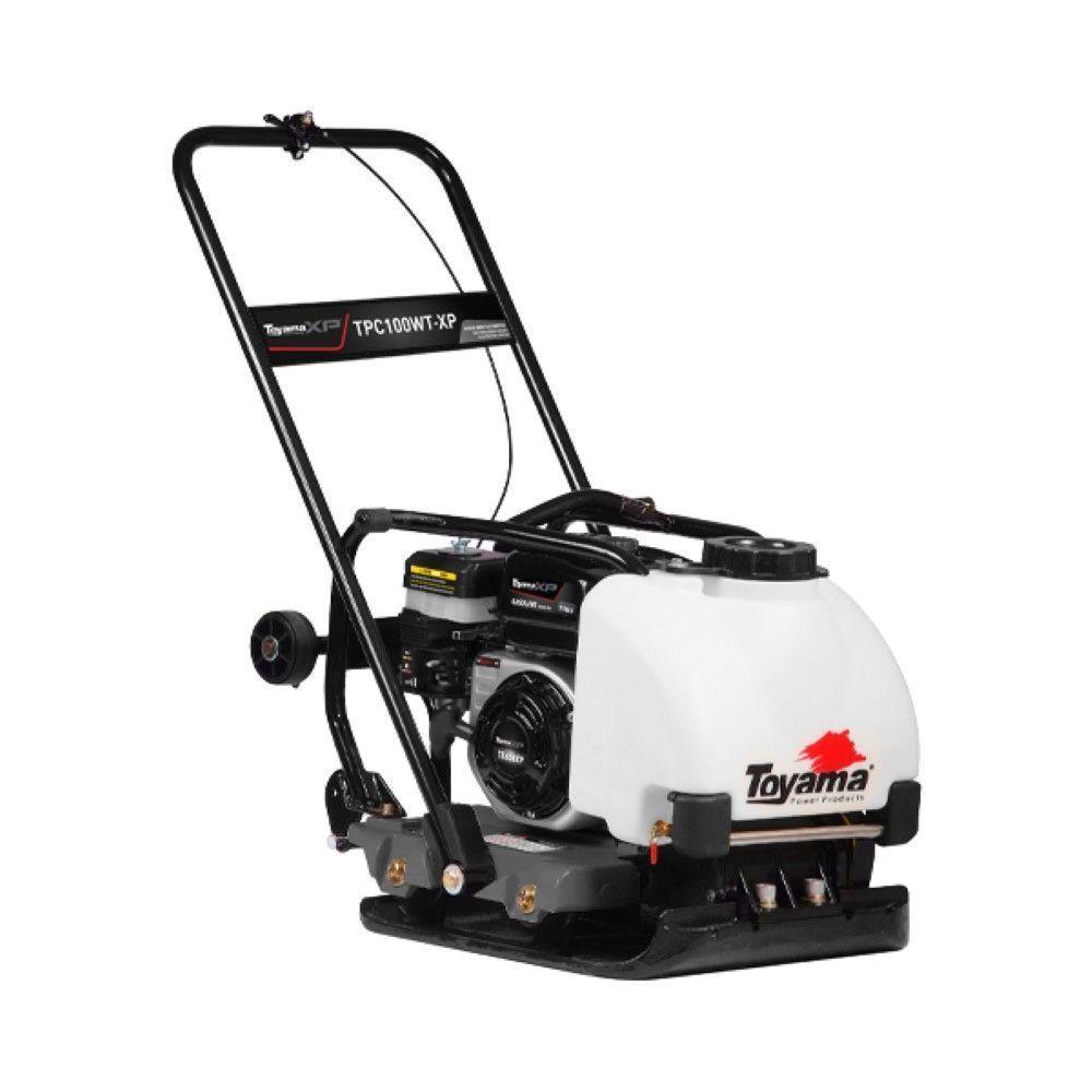 Placa Compactadora Vibratória Toyama 97kg Gasol 4t 6.5hp - 1