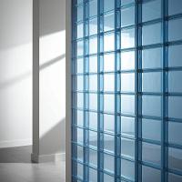 Tijolo De Vidro 19 X 19 X 8 Cm Direct Furo Azul 06 Unidades Tradestar - 6