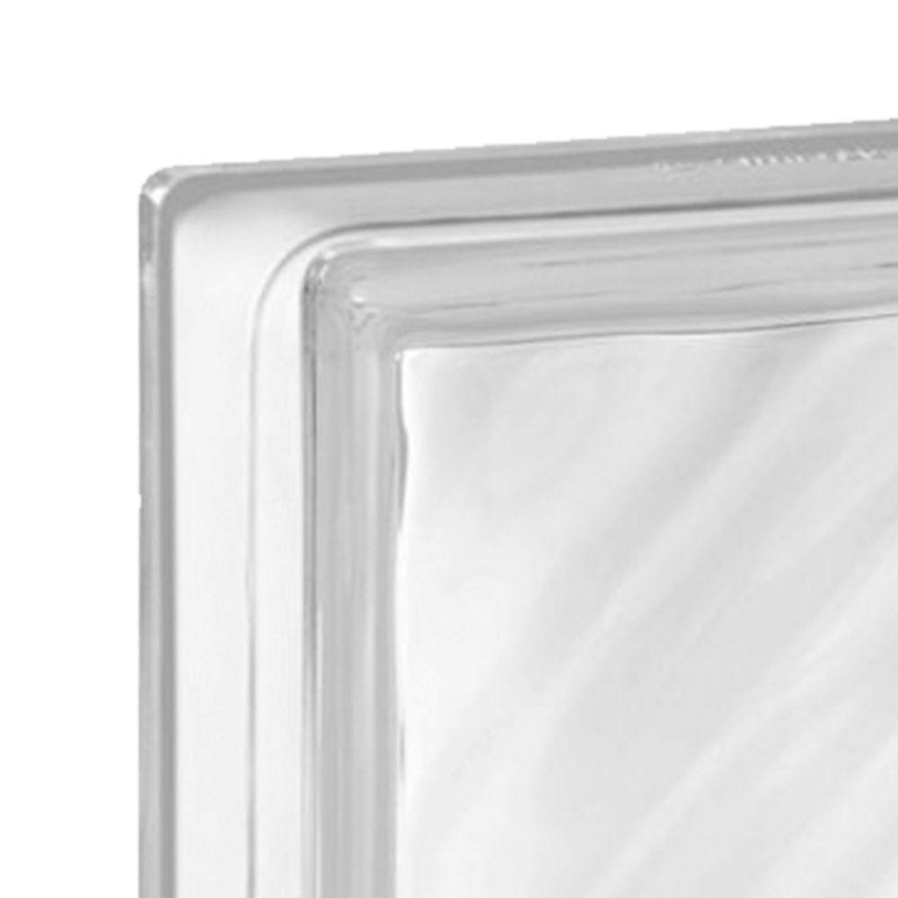 Tijolo De Vidro 19 X 19 X 8 Cm Digona New Translúcido 10 Unidades Tradestar - 4