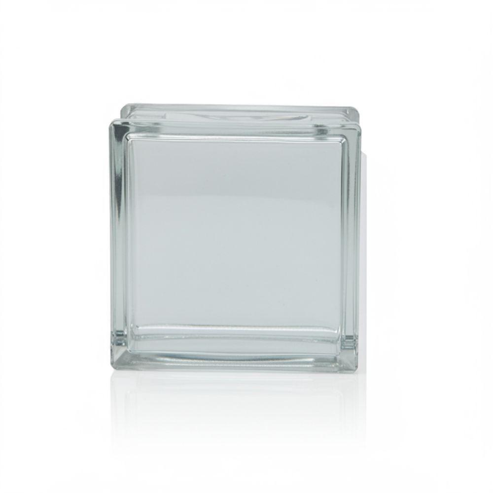 Tijolo De Vidro 19 X 19 X 8 Cm Estrela Dupla Translúcido 06 Unidades Tradestar - 2