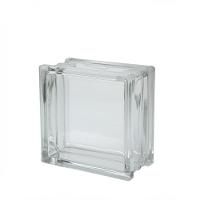 Tijolo De Vidro 19 X 19 X 8 Cm Estrela Dupla Translúcido 06 Unidades Tradestar - 1