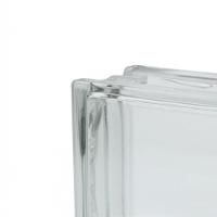 Tijolo De Vidro 19 X 19 X 8 Cm Estrela Dupla Translúcido 06 Unidades Tradestar