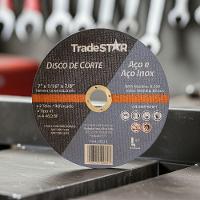 Disco De Corte 180 X 1,6mm Furo 22,23mm Aço E Inox Tradestar - 6