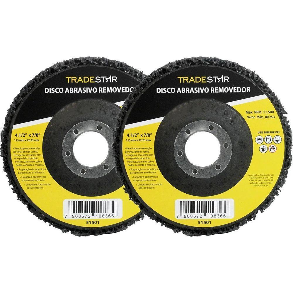 Disco Abrasivo Removedor 115 X 22,23 Mm Tradestar - 4