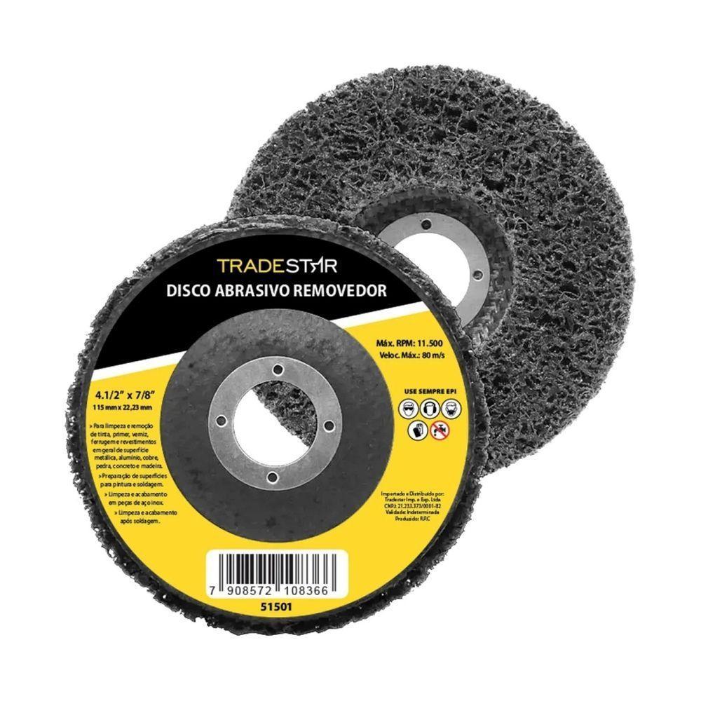 Disco Abrasivo Removedor 115 X 22,23 Mm Tradestar - 5
