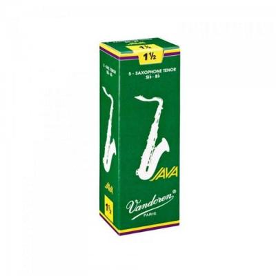 Palheta para Saxofone Tenor Java 1.5 Som Brilhante para Jazz Caixa com 5 Unidades Vandoren