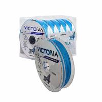 Linha De Pesca Multifilamento 4 Fios Victoria Azul 100m Tamanho 0,18mm - 5