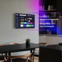 Smart TV HQ 24 HD Tela Sem Bordas Sistema Android Design Slim HQS24NKHM Bivolt