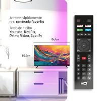 Smart TV HQ 24 HD Tela Sem Bordas Sistema Android Design Slim HQS24NKHM Bivolt - 6