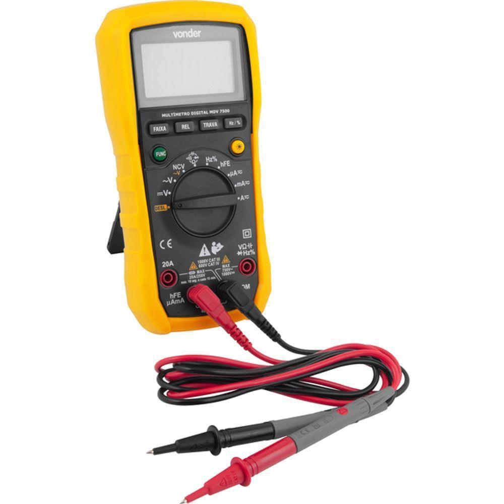 Multimetro Digital Mdv7500 - Vonder - 1