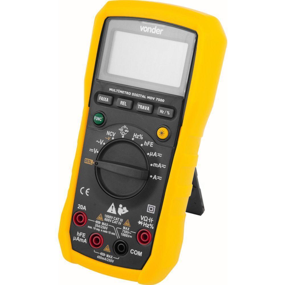 Multimetro Digital Mdv7500 - Vonder - 5