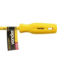 Chave Fenda 1-4x5 Cromo Vanádio Haste Isolada 1000v Vonder - 5