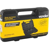 Jogo De Lixas Tubulares Para Furadeira Com 25 Peças Vonder - 5