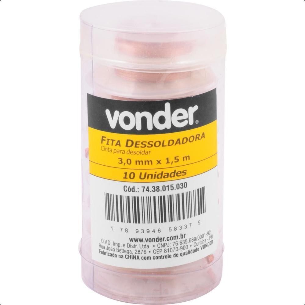 Fita-malha Dessoldadora 3mm X 1,5m Vonder - 4