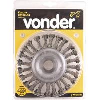 Escova Circular Torcida 6x1-2 Furo 7-8 Aço Carbono Polido - 2