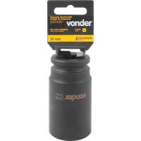Soquete Sextavado Impacto Longo 3-4" 32mm Aço Cromo Vonder - 1