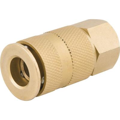 Engate Rápido Fêmea 1-4" Npt Latão Esfera Vonder