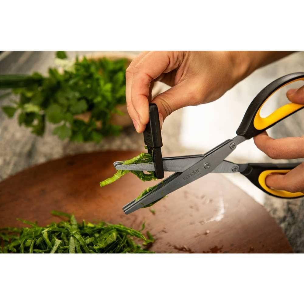 Tesoura Multicamadas 3 Laminas Vonder - 1