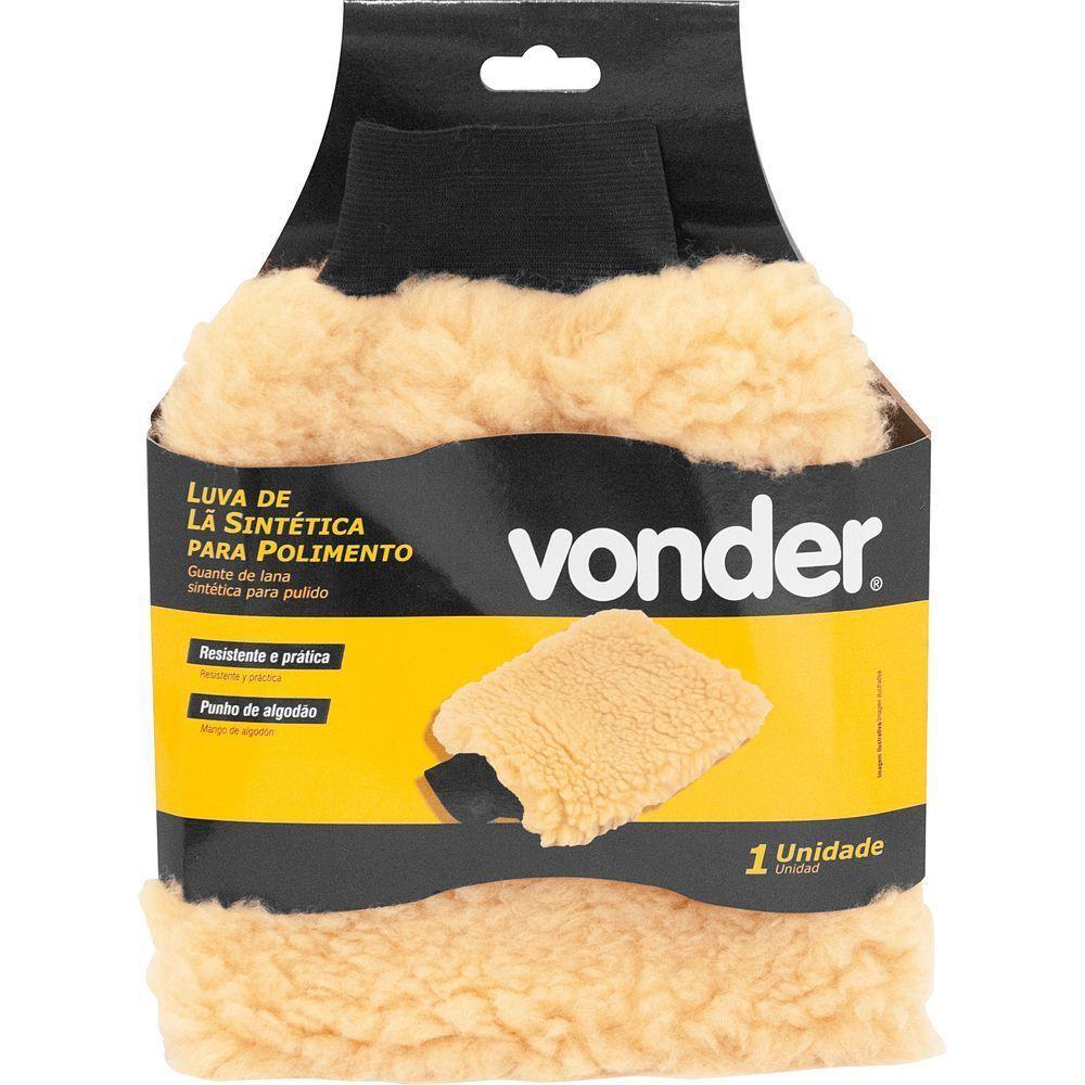 Luva De Lã Sintética Para Polimento Vonder - 2