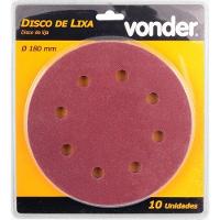 Disco Lixa G100 Para Lixadeira Lpv750 Com 10 Peças - Vonder - 2