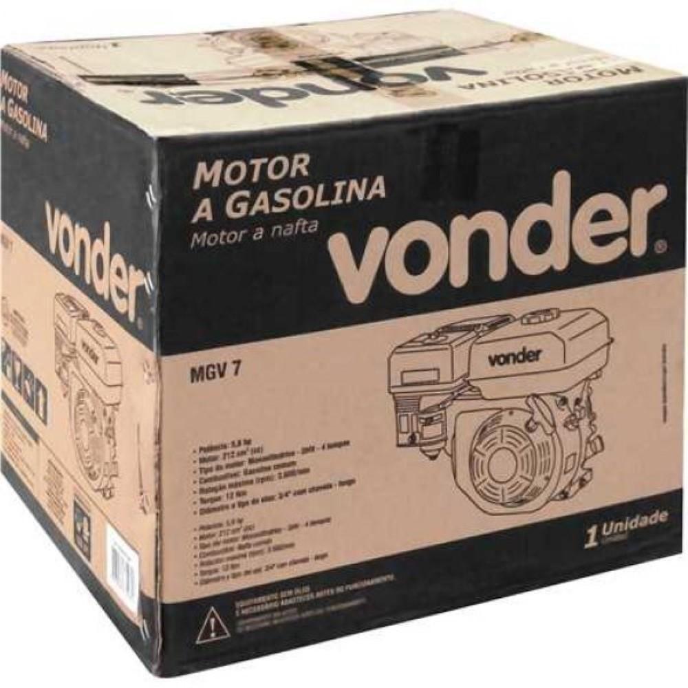 Motor à Gasolina 5,9 Hp 4t Partida Manual Vonder - 2