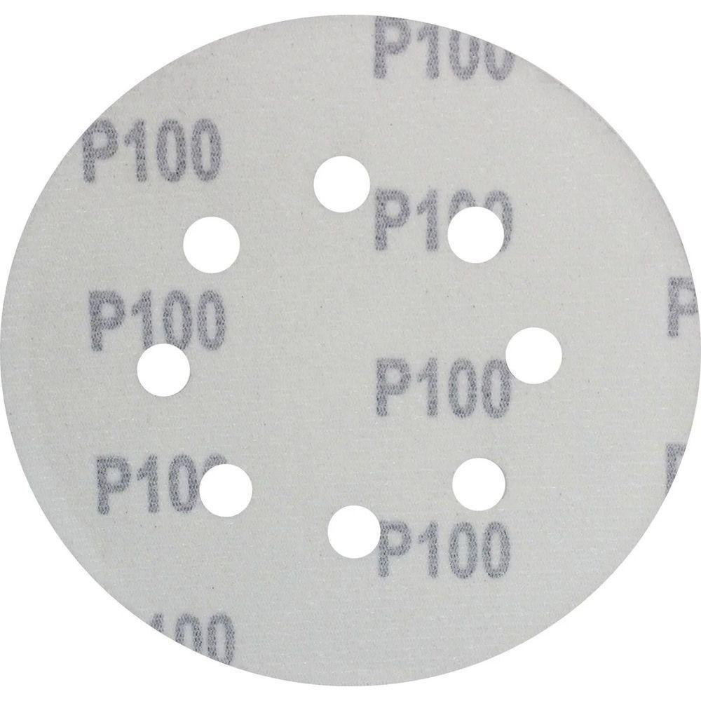 Disco Lixa 125 Mm G100 Alvenaria Com Fixador Tradestar - 2