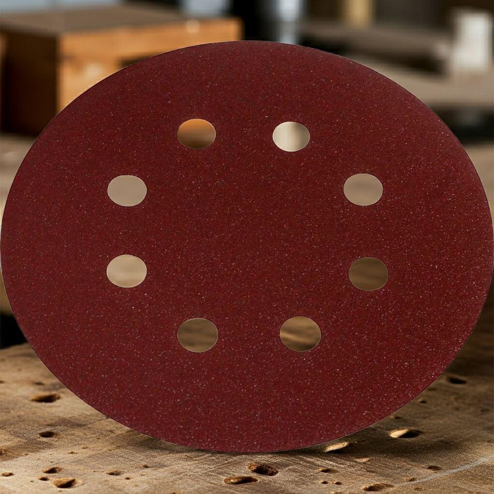 Disco Lixa 125 Mm G100 Alvenaria Com Fixador Tradestar - 5