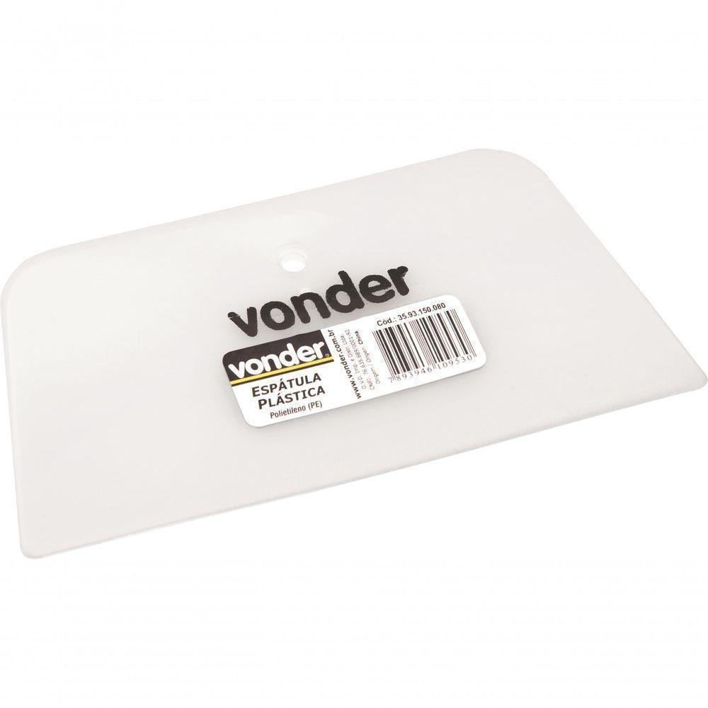 Espátula Plástica 150x80mm Para Massa Vonder - 1
