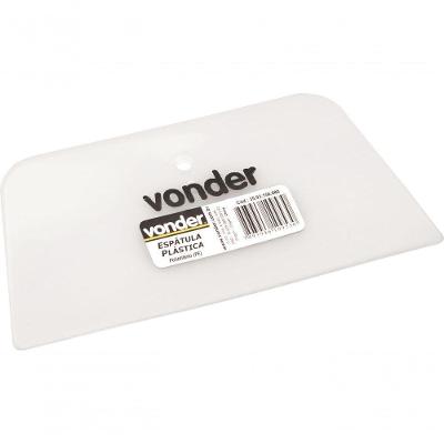 Espátula Plástica 150x80mm Para Massa Vonder