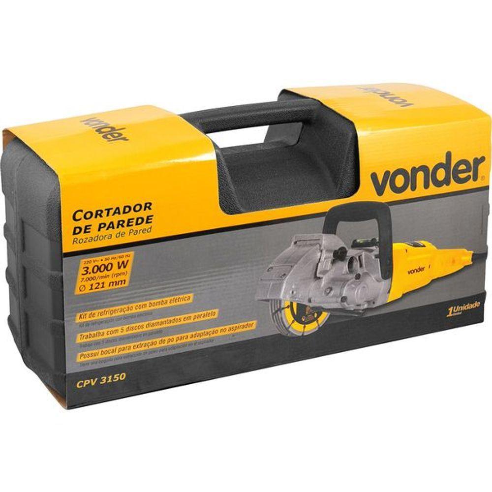Cortador De Parede 220V Cpv3150 Vonder - 6