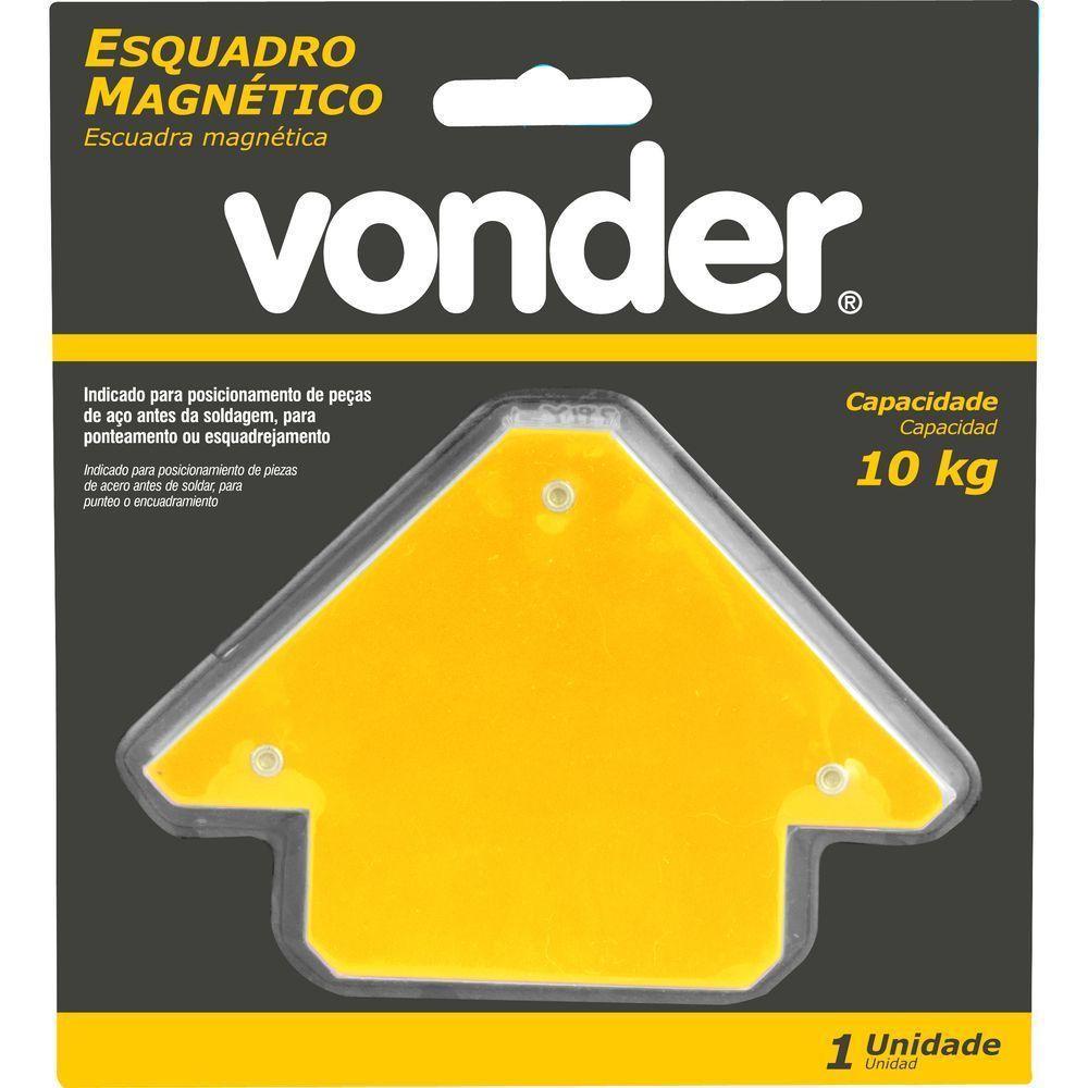 Esquadro Magnético Para Soldador 10 Kgf Vonder - 5