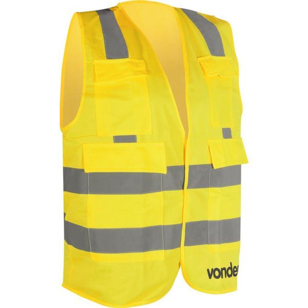 Colete Refletivo Bolso Amarelo Cv106 Vonder - 1