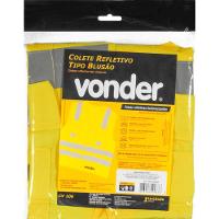 Colete Refletivo Bolso Amarelo Cv106 Vonder - 2