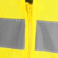 Colete Refletivo Bolso Amarelo Ziper Cv108 Vonder - 3