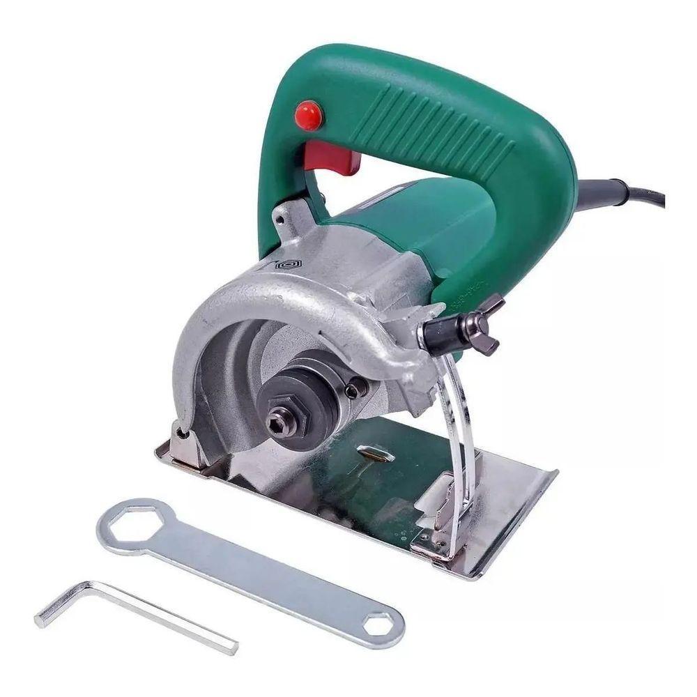 Serra Mármore 1300w 220V 110mm Smd1300s Dwt Profissional Sem Refrigeração Corte Granito Madeira - 2