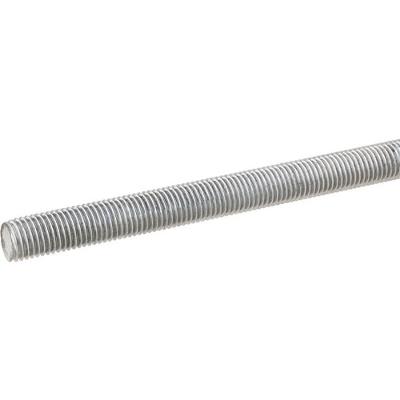 Barra Roscada 6,00mm Ma Zincado 1m Com 10 Pçs - Vonder