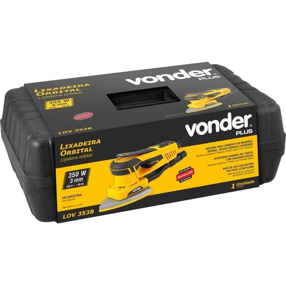 Lixadeira Orbital 350w 3.0 220V Lov353b Vonder Plus - 5