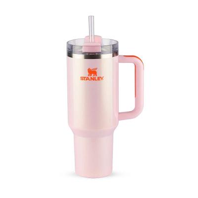 Copo Com Canudo Stanley Quencher 1.18l Rose Petal Shim