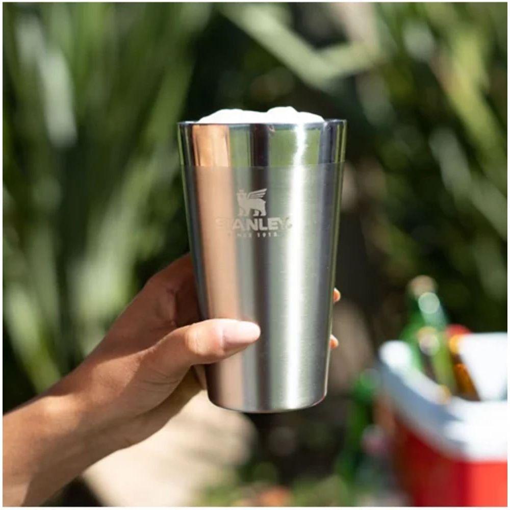 Copo Sem Tampa Cerveja Chopp 473ml Stanley Steel - 4