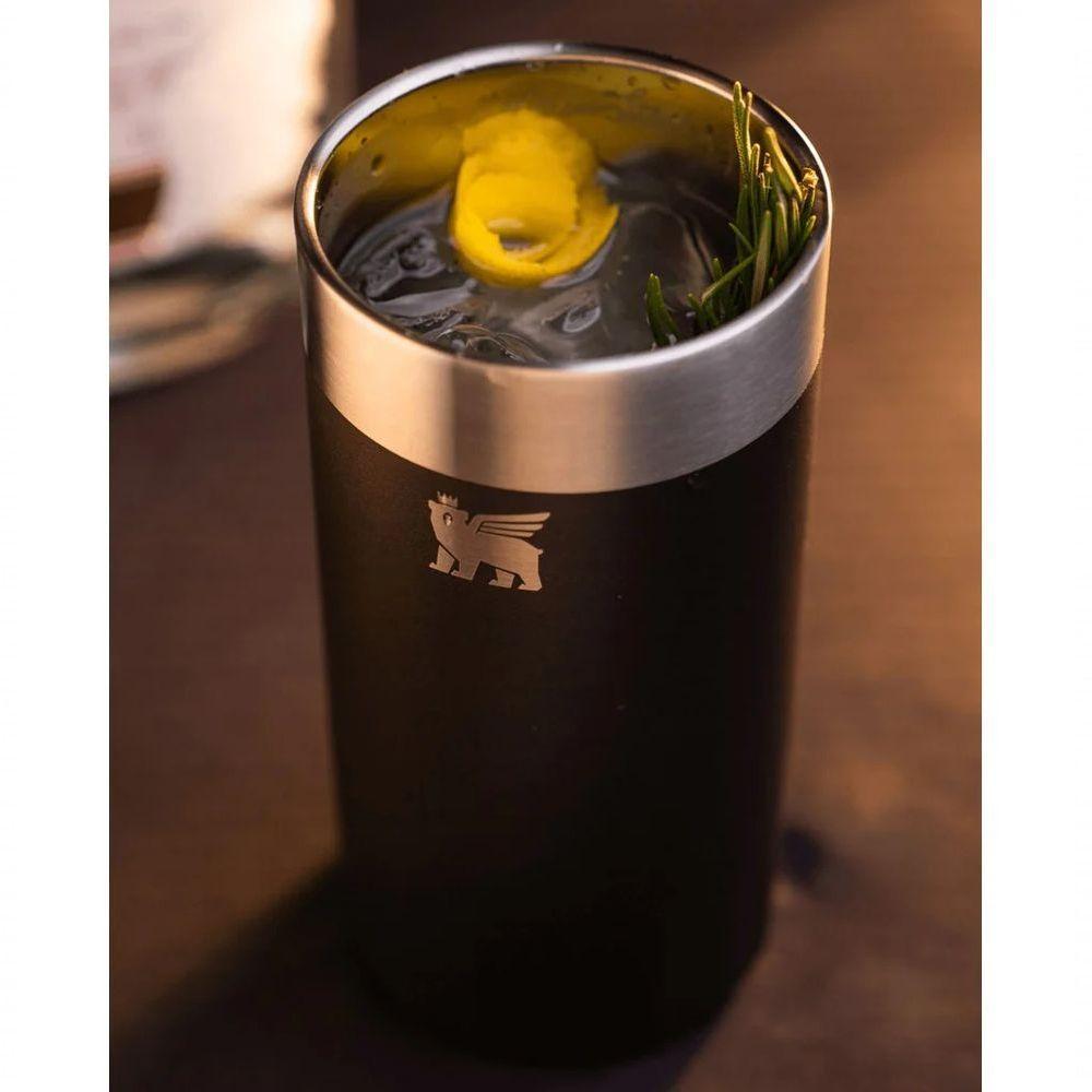 Copo Termico Stanley Prismático Alto 381ml Foundry Black - 4