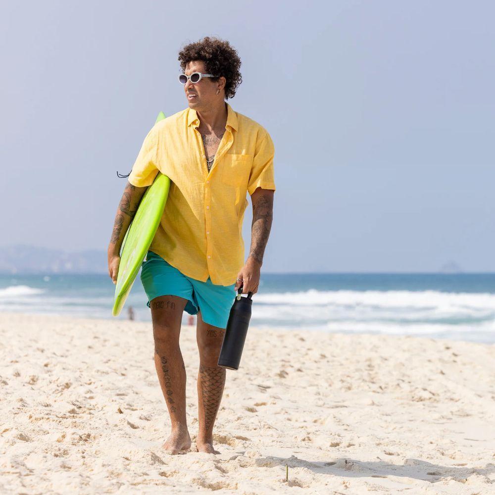 Garrafa Térmica Stanley Aerolight Flip Straw 1.1l Black - 3