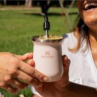 Cuia Térmica Stanley Matte Chimarrão 236ml Rose Quartz - 3