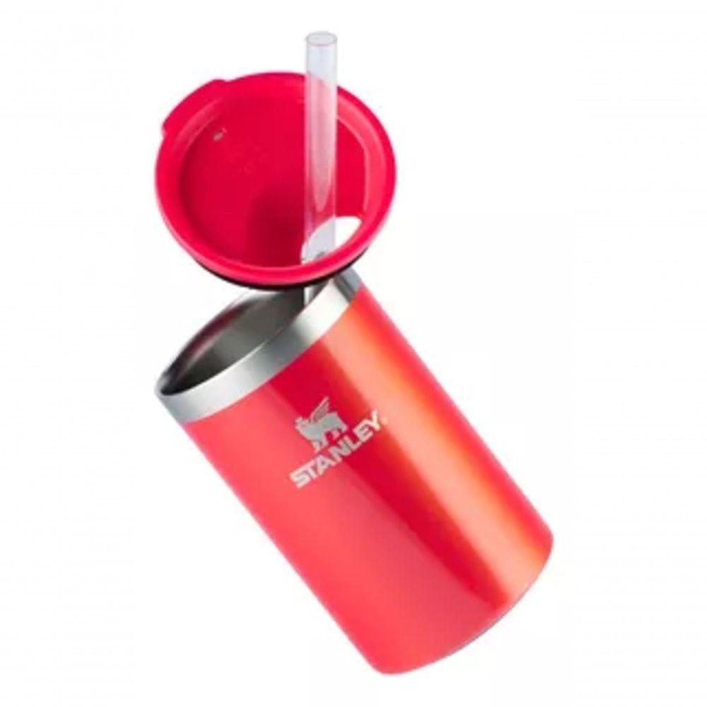 Can Cooler Porta Lata Com Canudo Stanley 296ml Apple Shimmer - 4