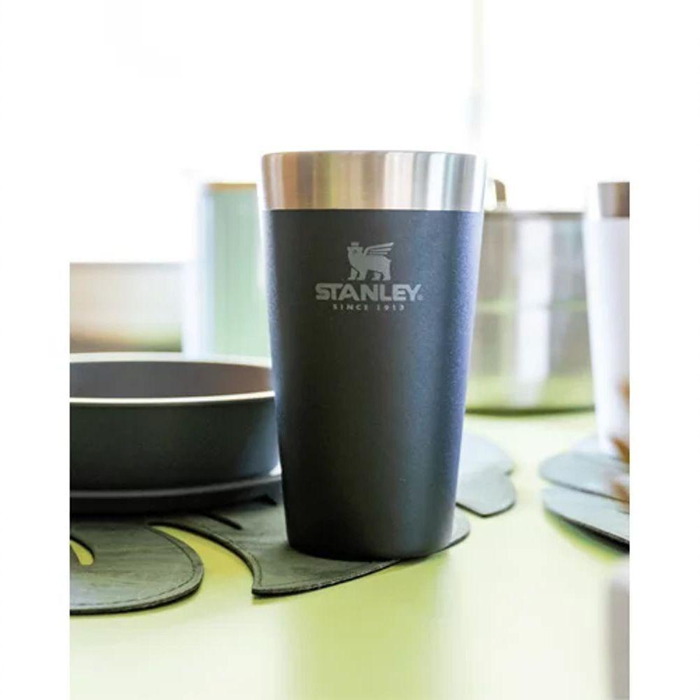 Copo Sem Tampa Cerveja Chopp 473ml Stanley Matte Black - 4