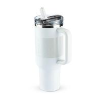 Copo Com Canudo Stanley Quencher Protour 1.18l Anti Vazamento Frost