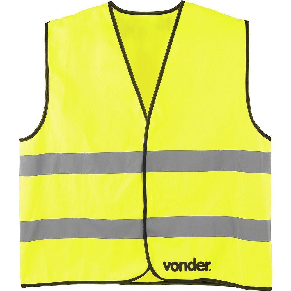 Colete Refletivo Amarelo Tipo Blusão Vonder - 3