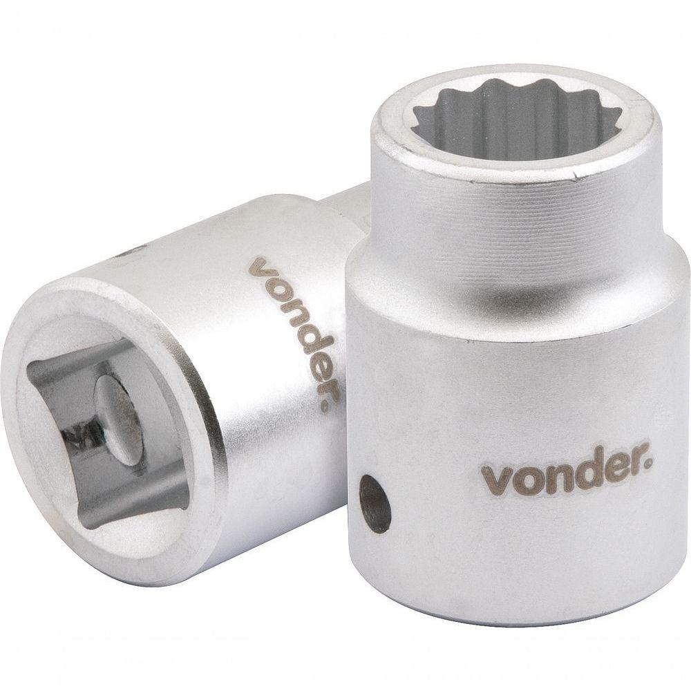Soquete Estriado Enc 3-4" 24mm Curto Vanád. Vonder - 1